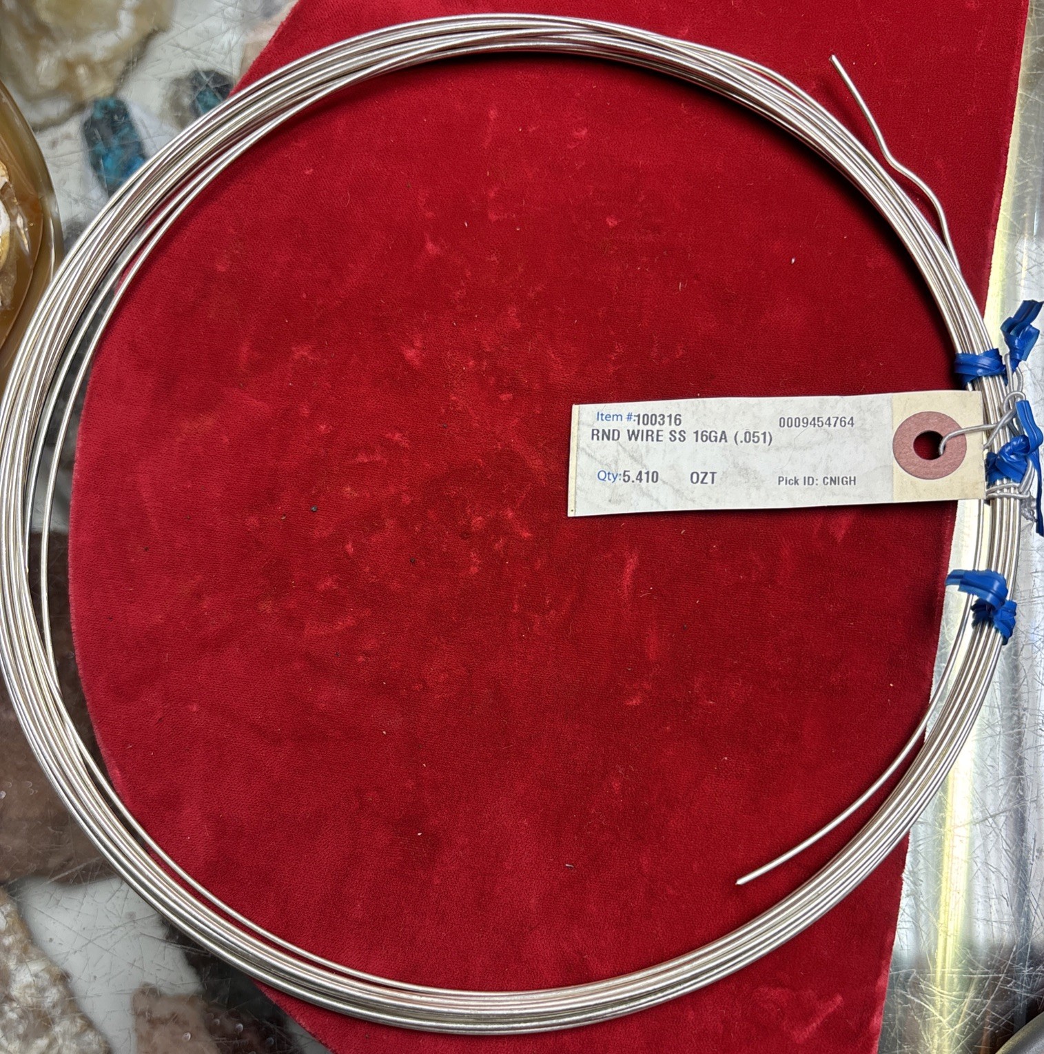 925 Sterling Silver Wire | Round | Dead Soft | 16 Guage | 30 Feet