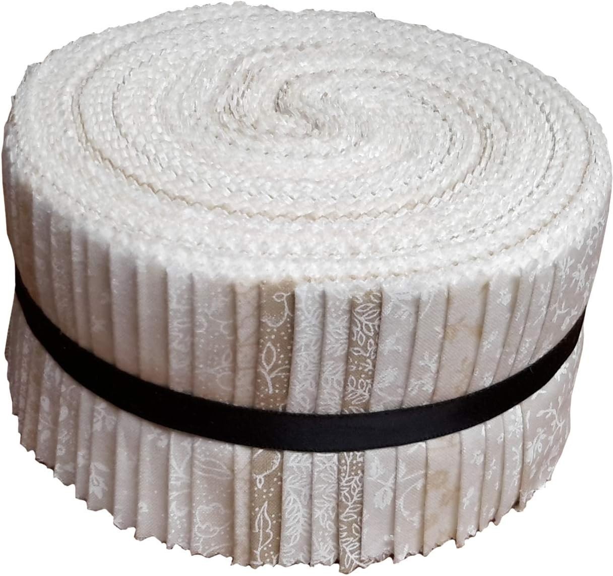 Best of Tone on Tone Neutral Blenders Jelly Roll 40 Precut 2.5-inch Quilting …