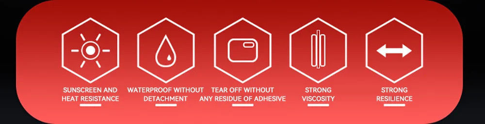 Acrylic Foam Double Sided Tape Heavy Duty Mounting Adhesive Waterproof 3-33M