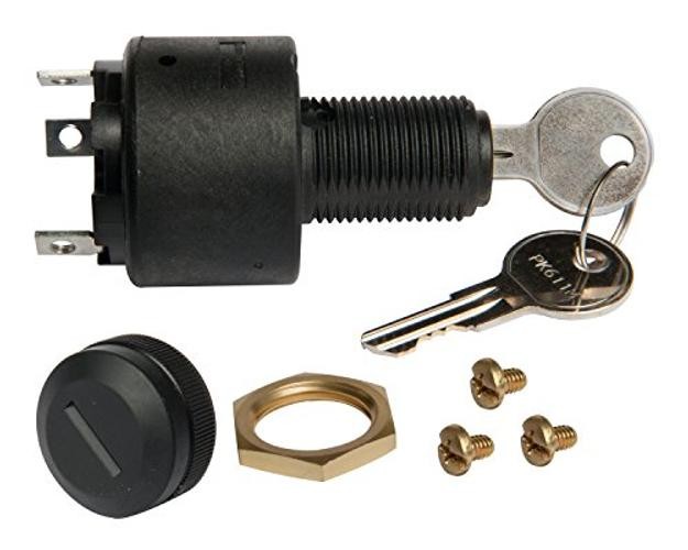 International MP41030 Ignition Switch – Off-Run-Start, white, medium