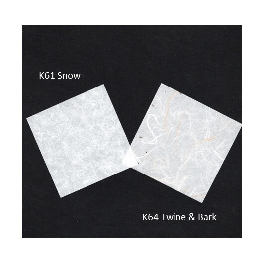 Shoji Paper SAMPLE Size 3″x3″ Japanese Rice Paper Traditional & Washable
