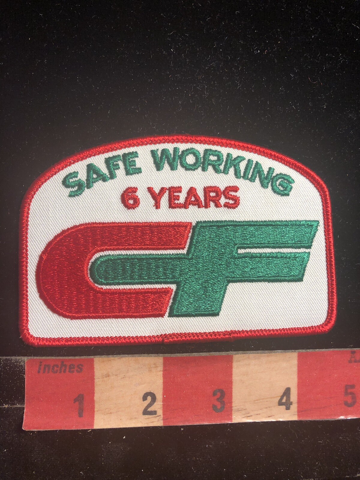 6 Years Safe Working CF CONSOLIDATED FREIGHTWAYS Trucker Patch 99RA