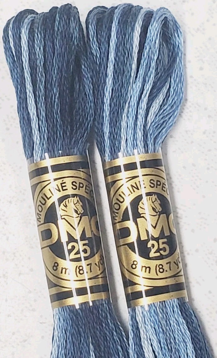 1 Skein DMC 25 Floss 127 LIMITED EDITION For 2013 Kit Just CrossStitch Magazine