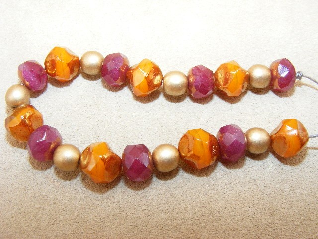 Jewelry Lot / Craft Beads ~ Various Premium Czech Beads
