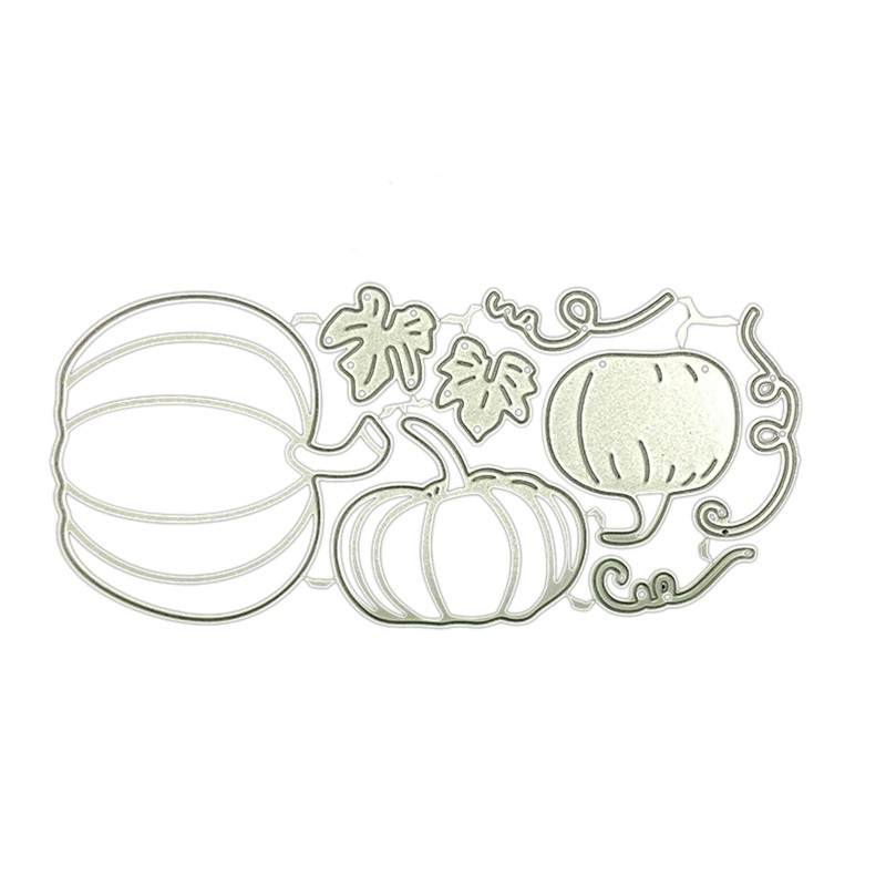 Metal Stencils Embossing Template Carbon Steel Halloween Pumpkin Cutting Dies