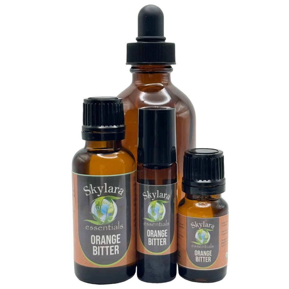 100% Pure Organic Orange Bitter Essential Oil