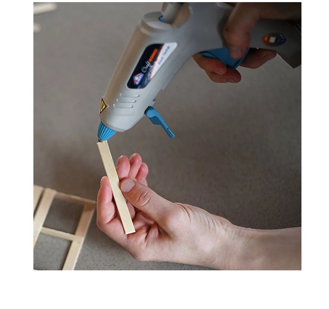 Elmer’s Craft Bond Dual Temperature Full-Size Hot Glue Gun , E6050 NEW