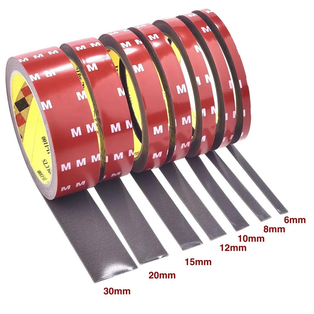 Double Sided Acrylic Foam Tape Heavy Duty Car Mounting Adhesive Waterproof 10FT