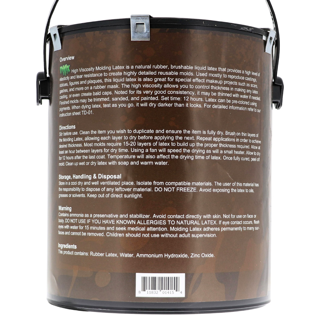 Molding Liquid Latex 1 GALLON – Rubber for Mold Making, Adhesives, and Resin!
