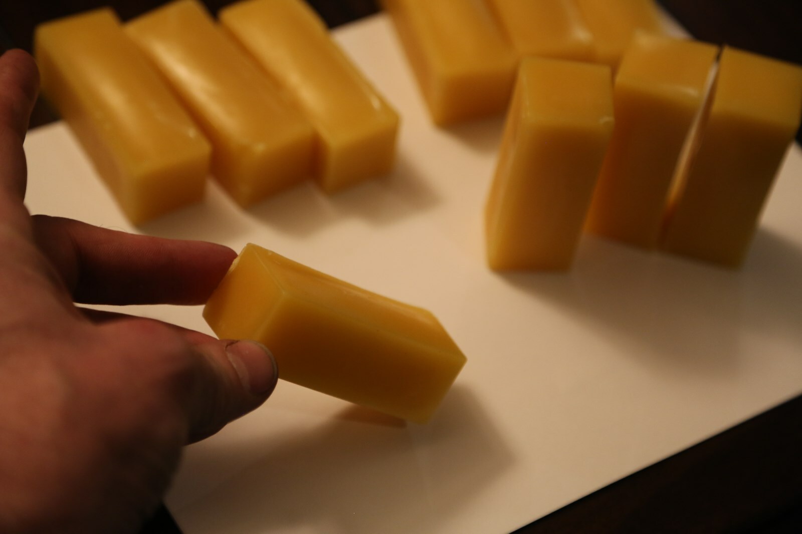 1/8 pound bars Cosmetic Grade Beeswax Filtered Natural 100% Pure Bees Wax