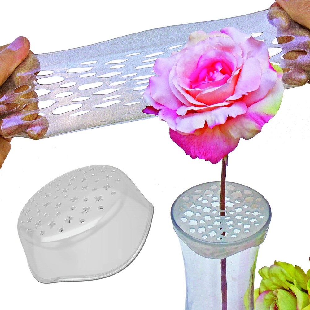 Flower Grid Silicone Stretchable Flower Arranger & Craft Organizer 3 Pack B7N3