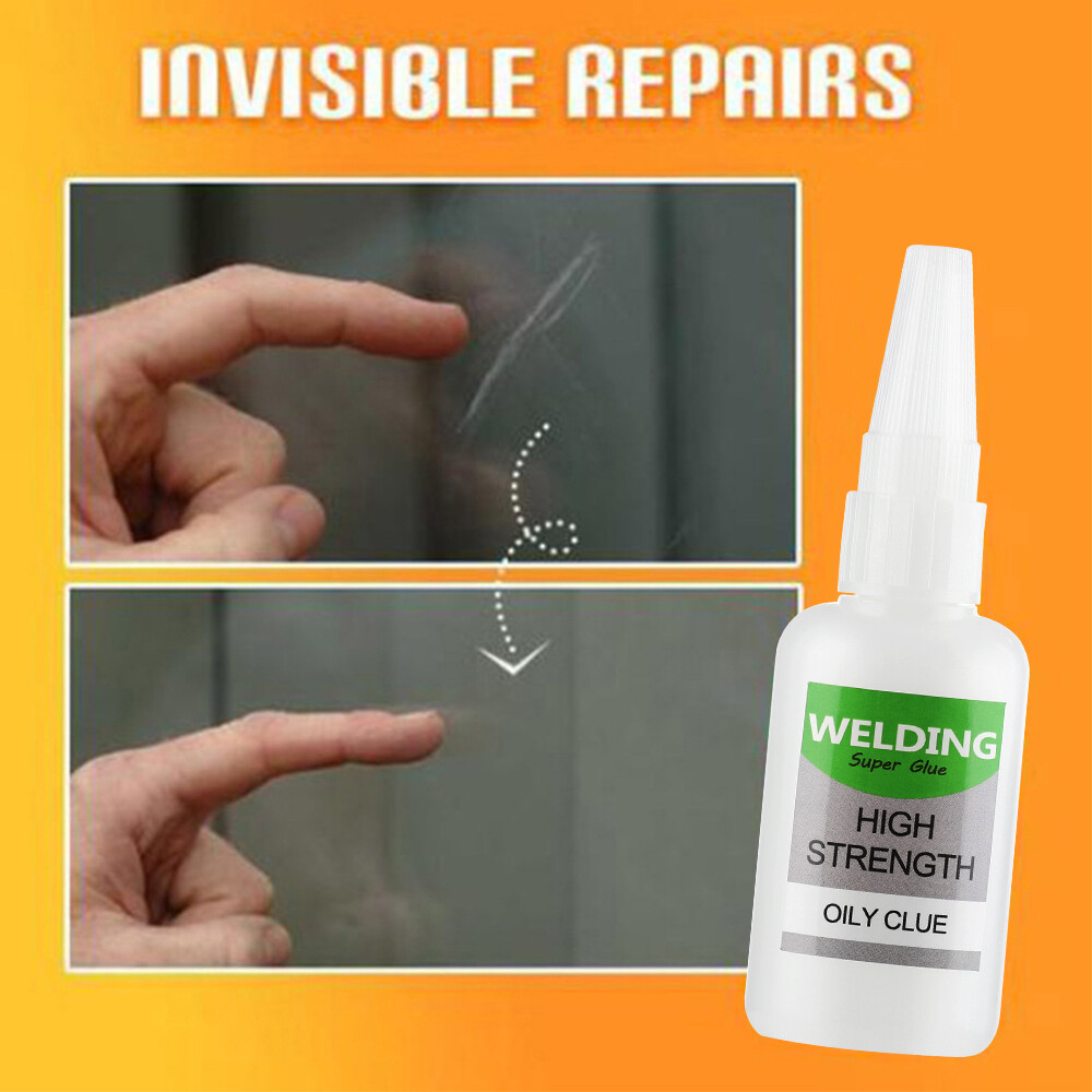 2 Pack Multifunctional Welding High-Strength Oily Glue Universal Super Glue 50g