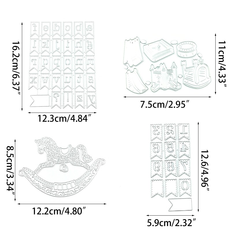 Carbon Steel Metal Cutting Dies Carbon Steel Stencil Adults DIY Projects
