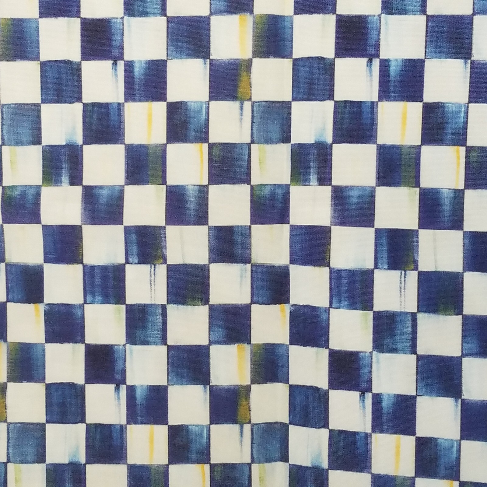 Royal Blue Check FABRICS~ Priced By the Yard ~ YOU SELECT!