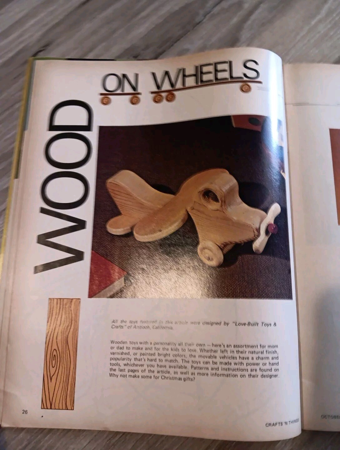 Crafts ‘n Things Magazine Oct/Nov 1976 Vol 2 No. 3 Macrame Candles Wood Toys
