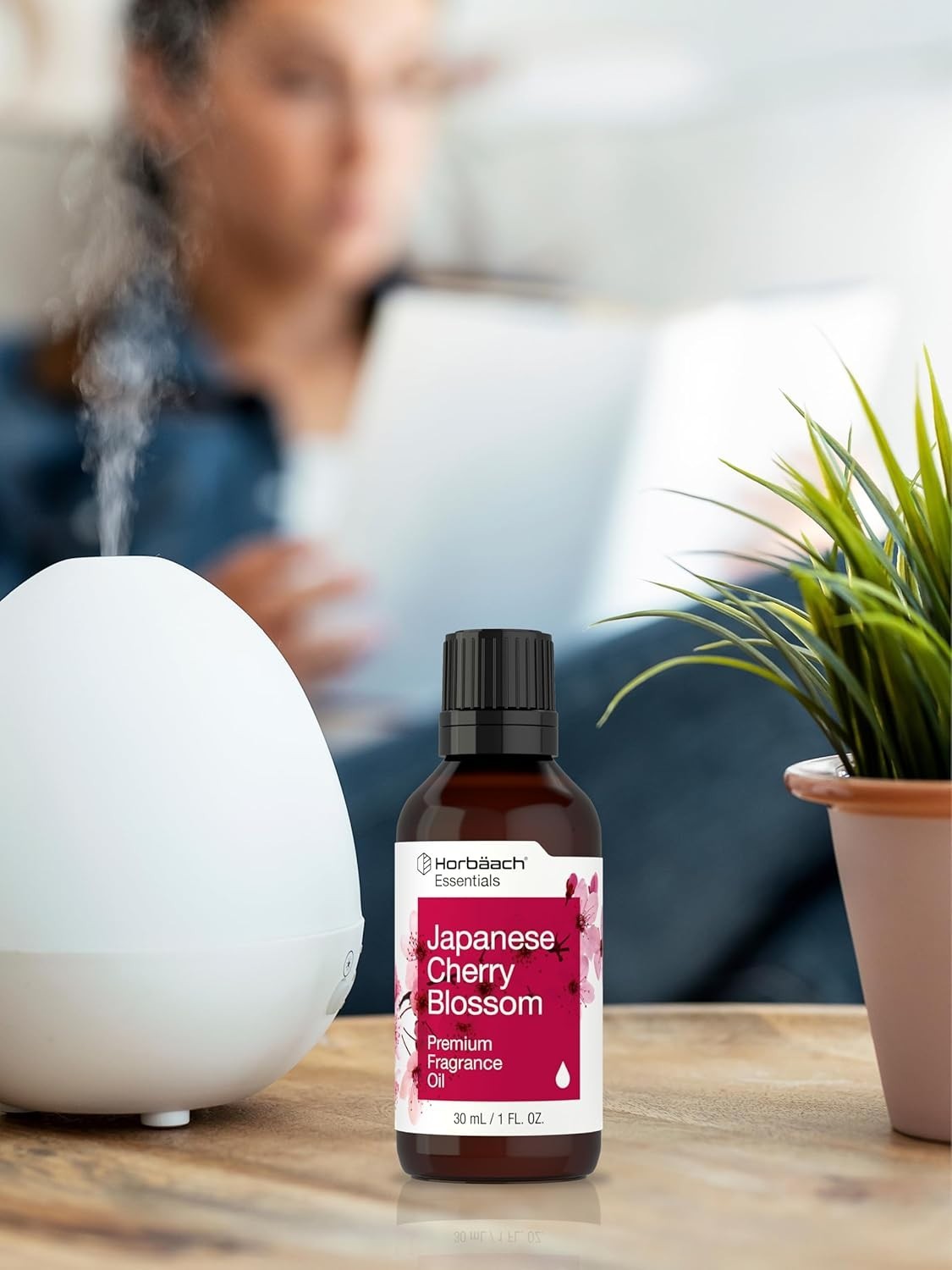 Essential Japanese Cherry Blossom Oil 30ml – Gluten Free Aromatherapy Fragrance