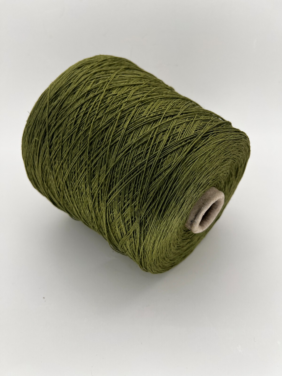 Linen fine yarn on cone 100% Linen 487m/100g (532yards/3.52oz), Per 100g/3.52oz