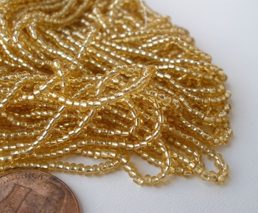 Czech Glass Seed Bead Hanks YOU CHOOSE COLOR Sz 2mm 11/0 10/0 Bead Hank