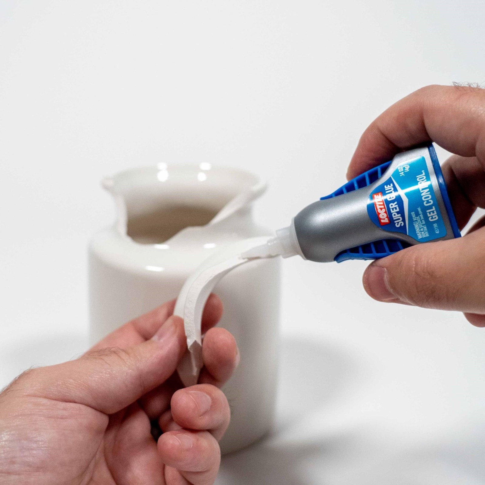 Loctite Super Glue Gel Control, Clear, 0.14 fl oz (Pack of 6), Clear
