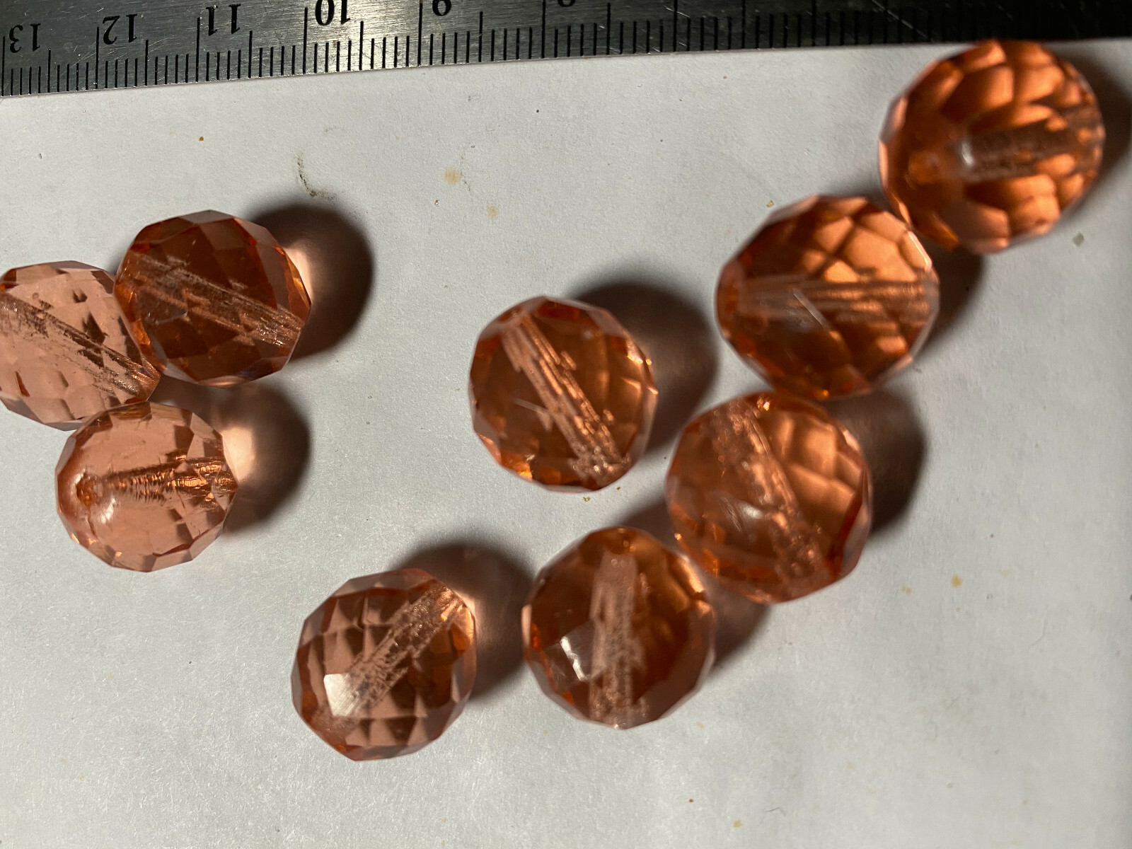 Czech Fire Polished Crystal Beads 14mm 16mm ****UPICK**** 14mm 16mm
