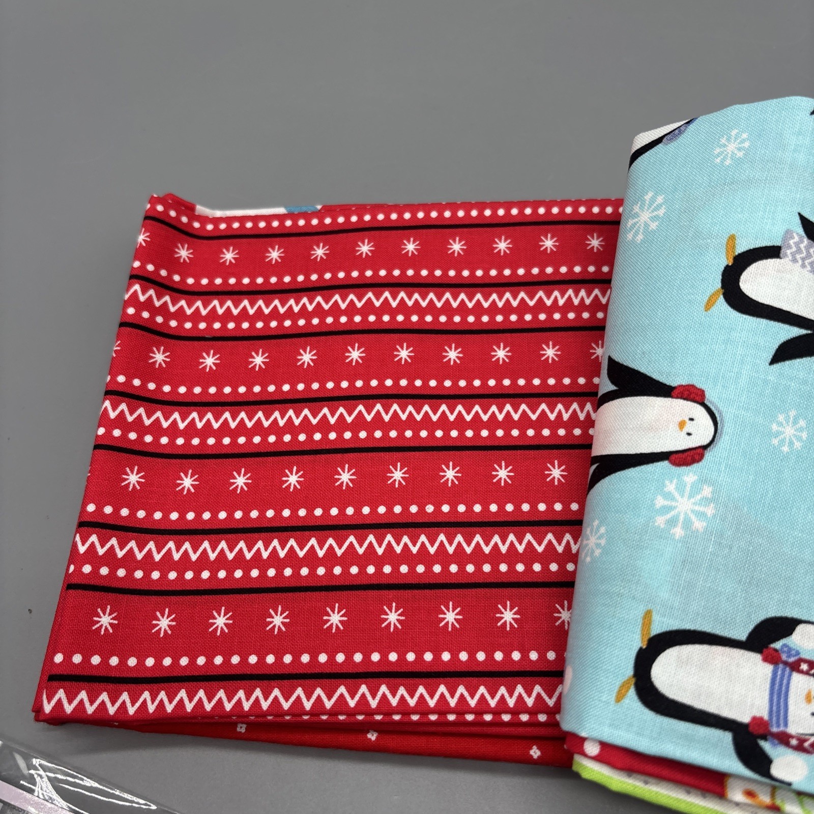 Villa Rosa Designs Odyssey Quilt Kit 37” X 45” Polar Bears Penguins Christmas