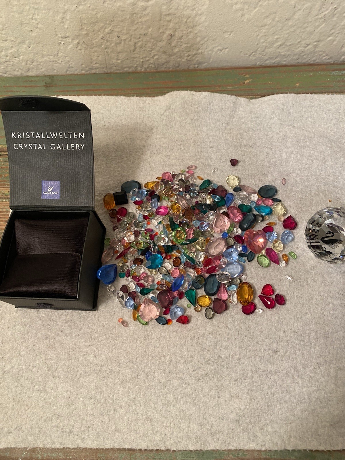 Mixed Lot of Beads/ Stones Swarovski Crystal Glass NEW Bought In AUSTRIA **READ*