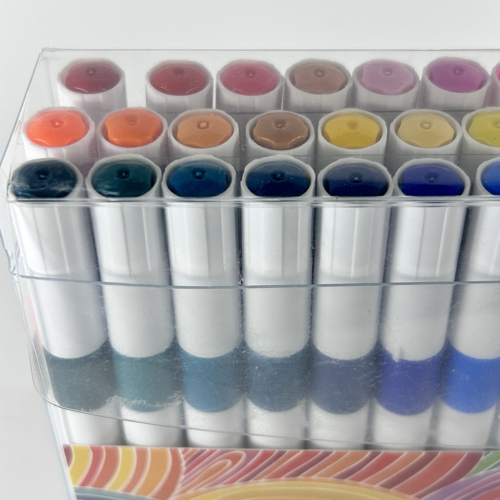 48 pc Set of CHROMATEK Acrylic Paint Pens for Rock, Glass, Wood, Plastic, Fabric