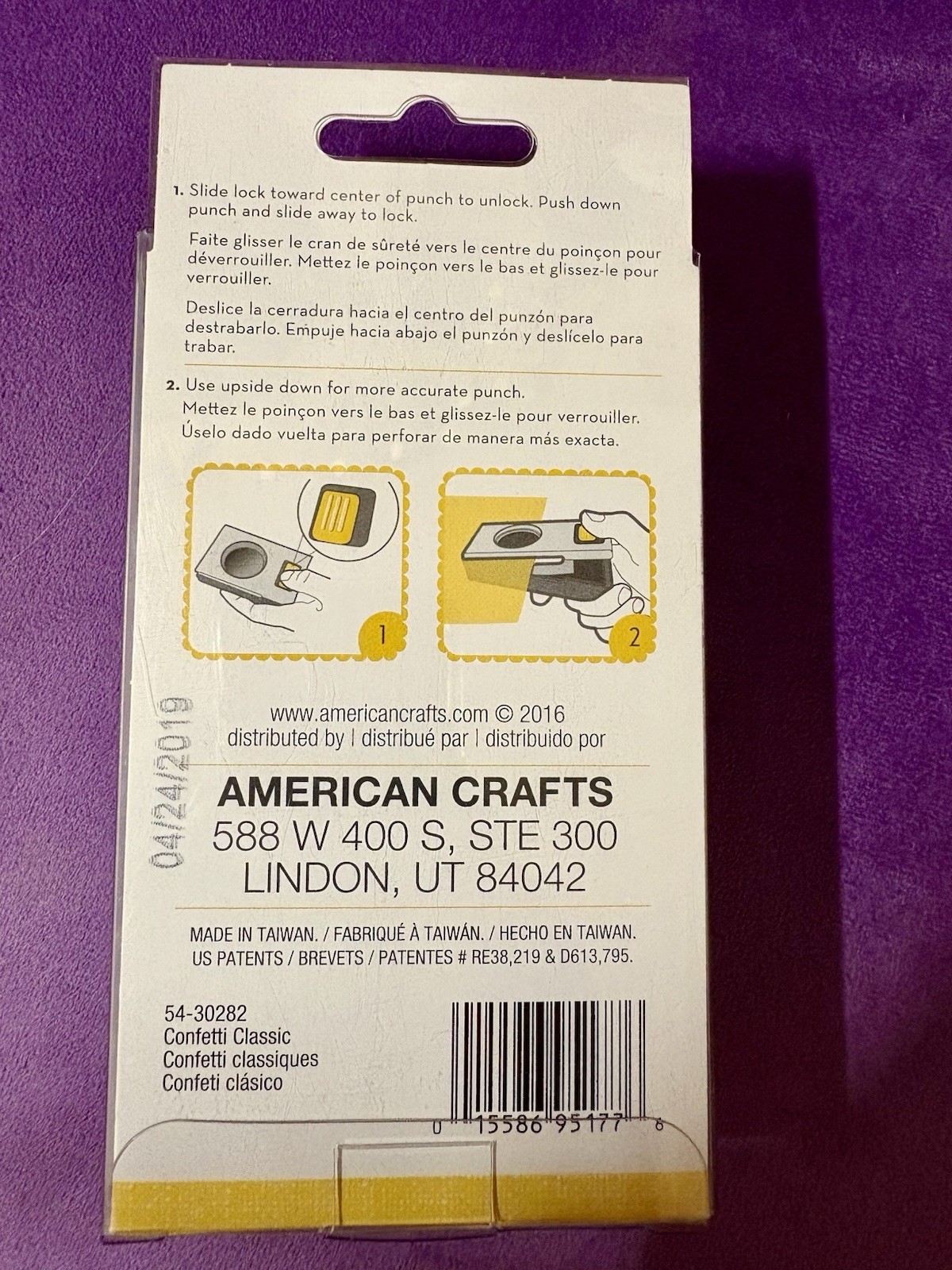 ek Tools CONFETTI Paper PUNCH – Heavy Duty, Brand New – Paper Crafts/Card Making