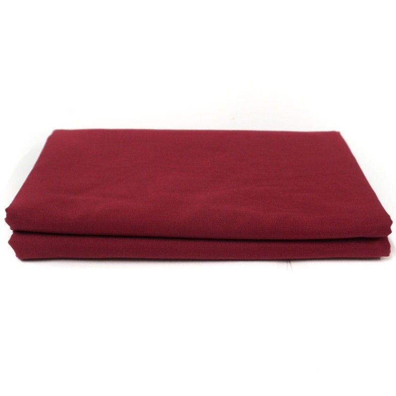 Polycotton Fabric 2 Yards Durable Breathable Crafting Material Wrinkle Resistant
