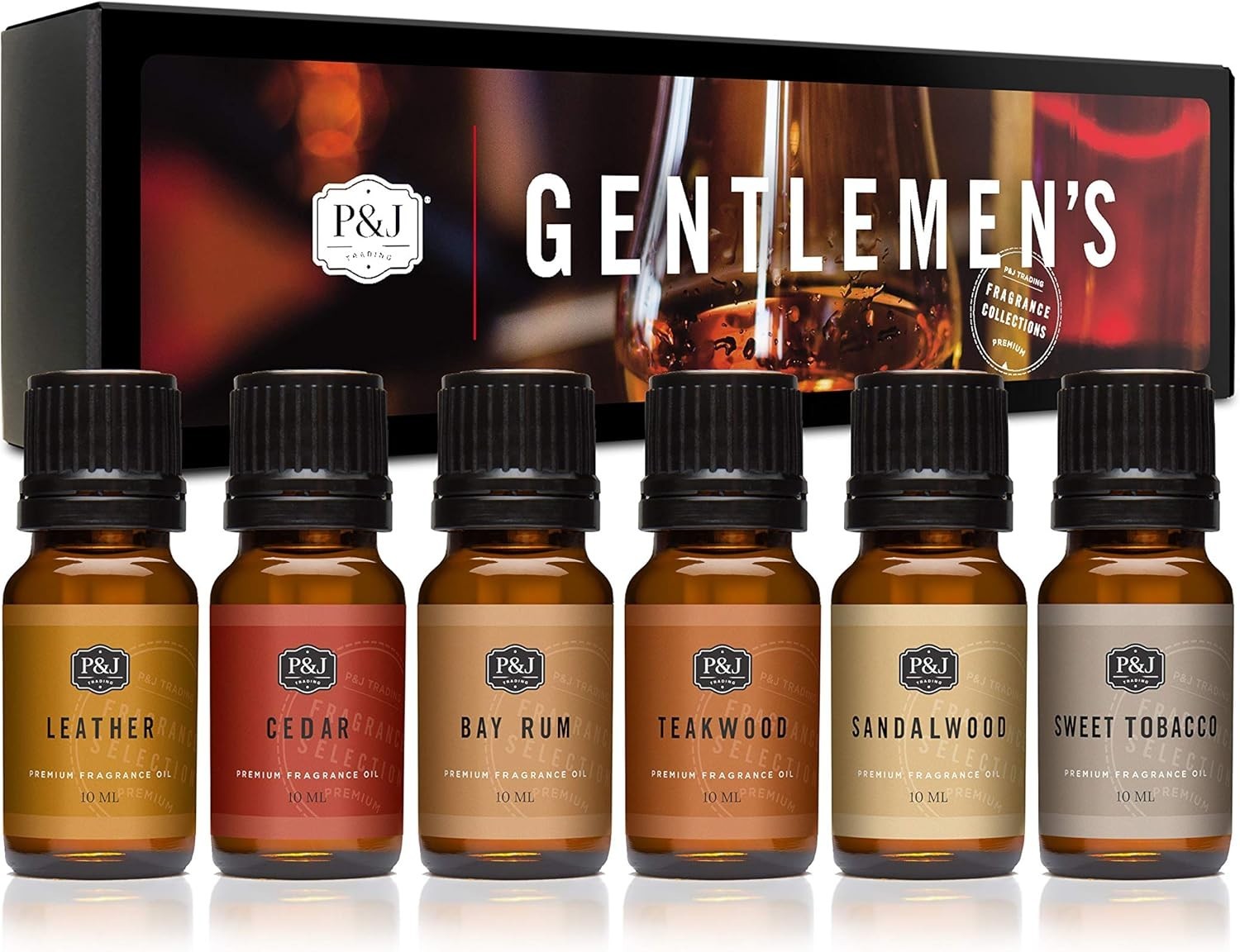 Gentlemen’s Fragrance Oil Set – Versatile Scents for Candle and Soap Making