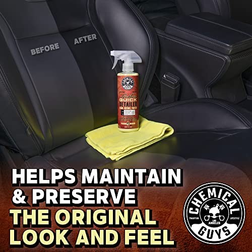 Leather Quick Detailer – Interior Cleaner and Conditioner 16 Fl Oz (Pack of 1)