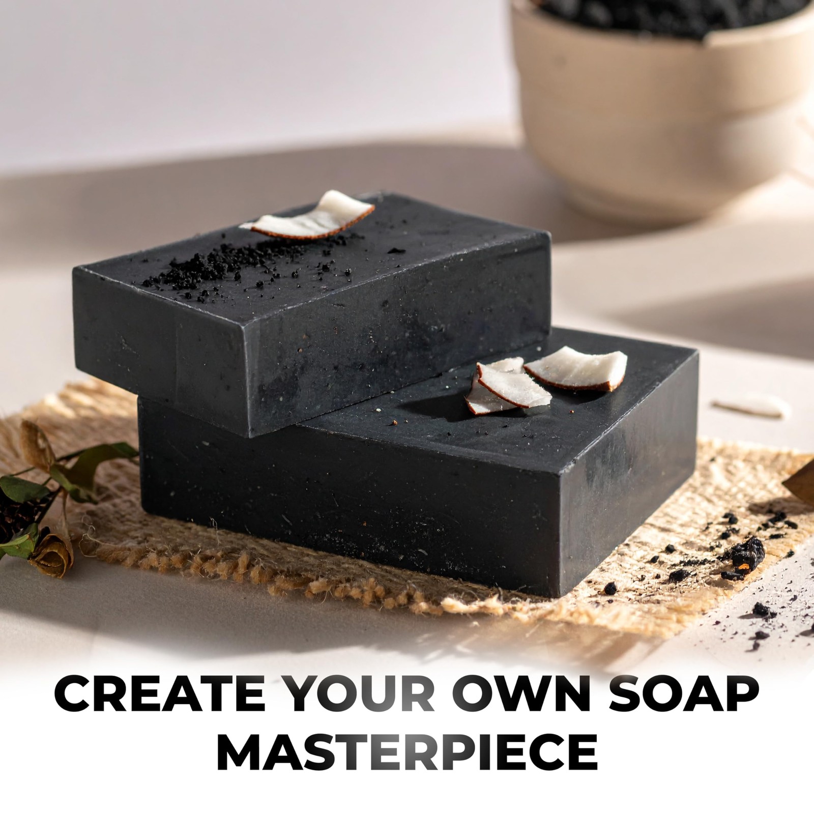 Velona 5 Lb – Black Coal Soap Base Sls/Sles Melt And Pour Natural Bars For The