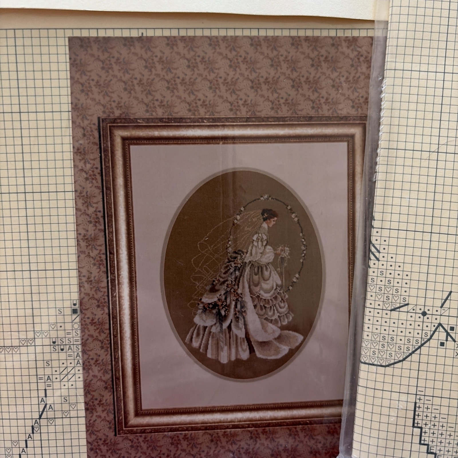 Lot 10 Lavender And Lace Victorian Designs Cross Stitch Patterns Charts