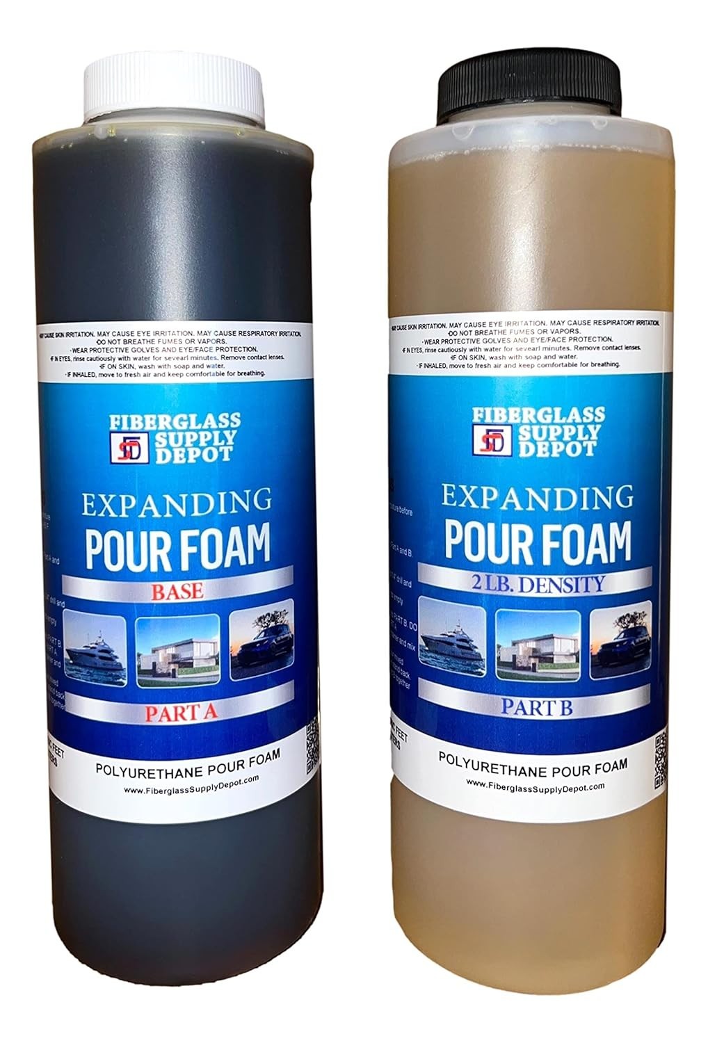 Quick-Cure Water Resistant Pour Foam – Enhanced Boat Flotation and Insulation