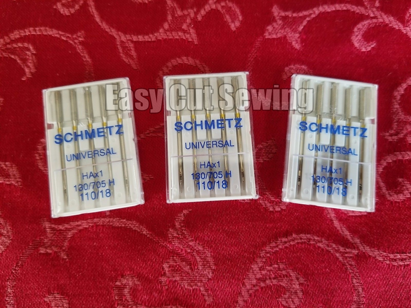 15 Schmetz Heavy Duty Sewing Needles 130/705h 15×1 HAx1 18 110/18