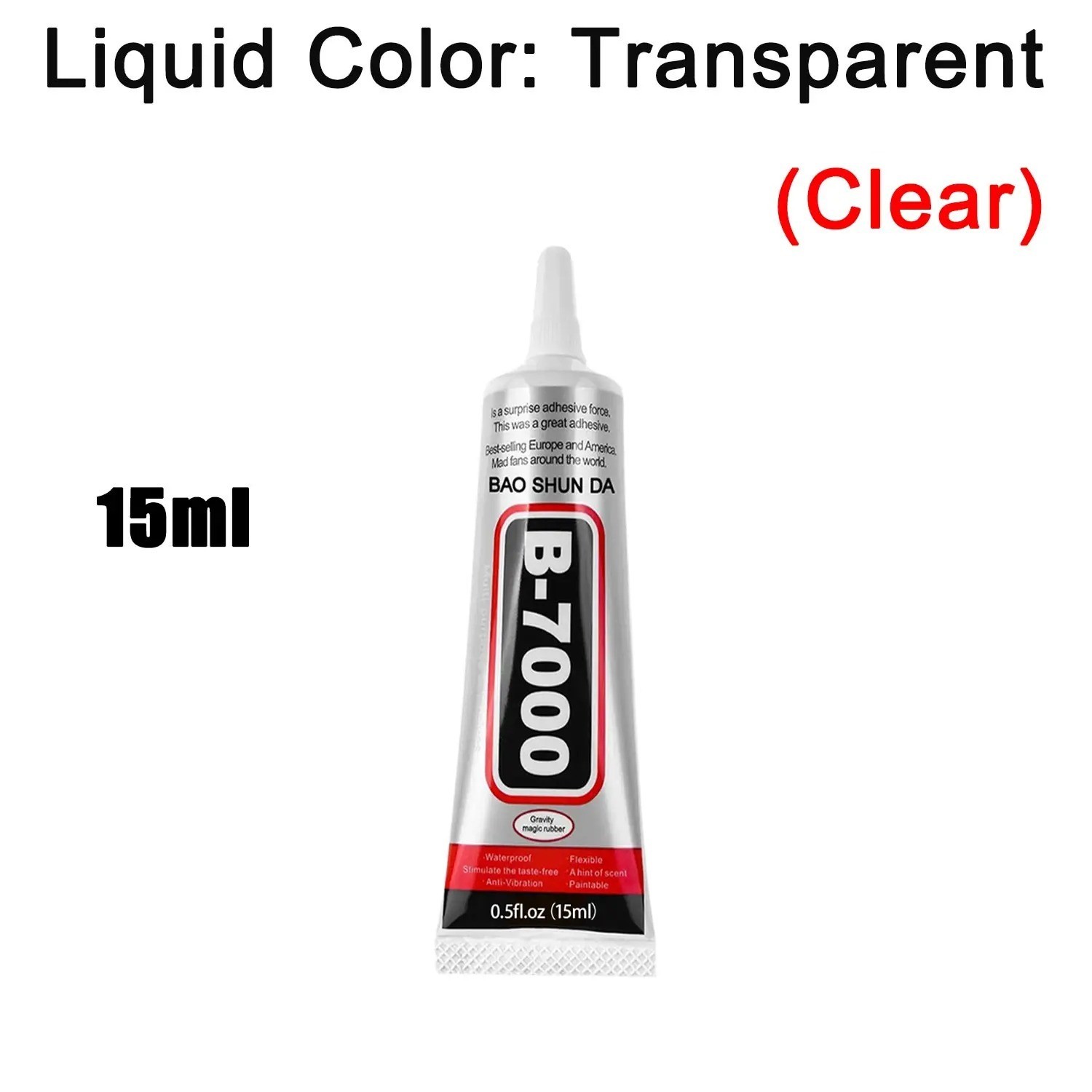 B-7000 T-7000 Clear Adhesive Glue 15/50/110ML – Phone Repair DIY Glass PlasticB