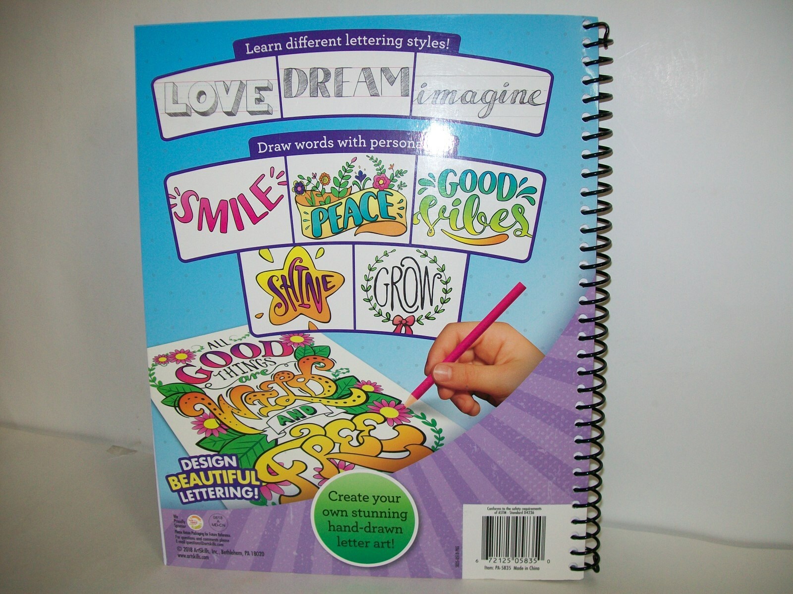 Letter Art. Learn To Draw With Accessories Provided By Art Skills New