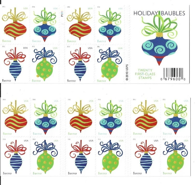 Assorted Christmas designs – 20 per sheet