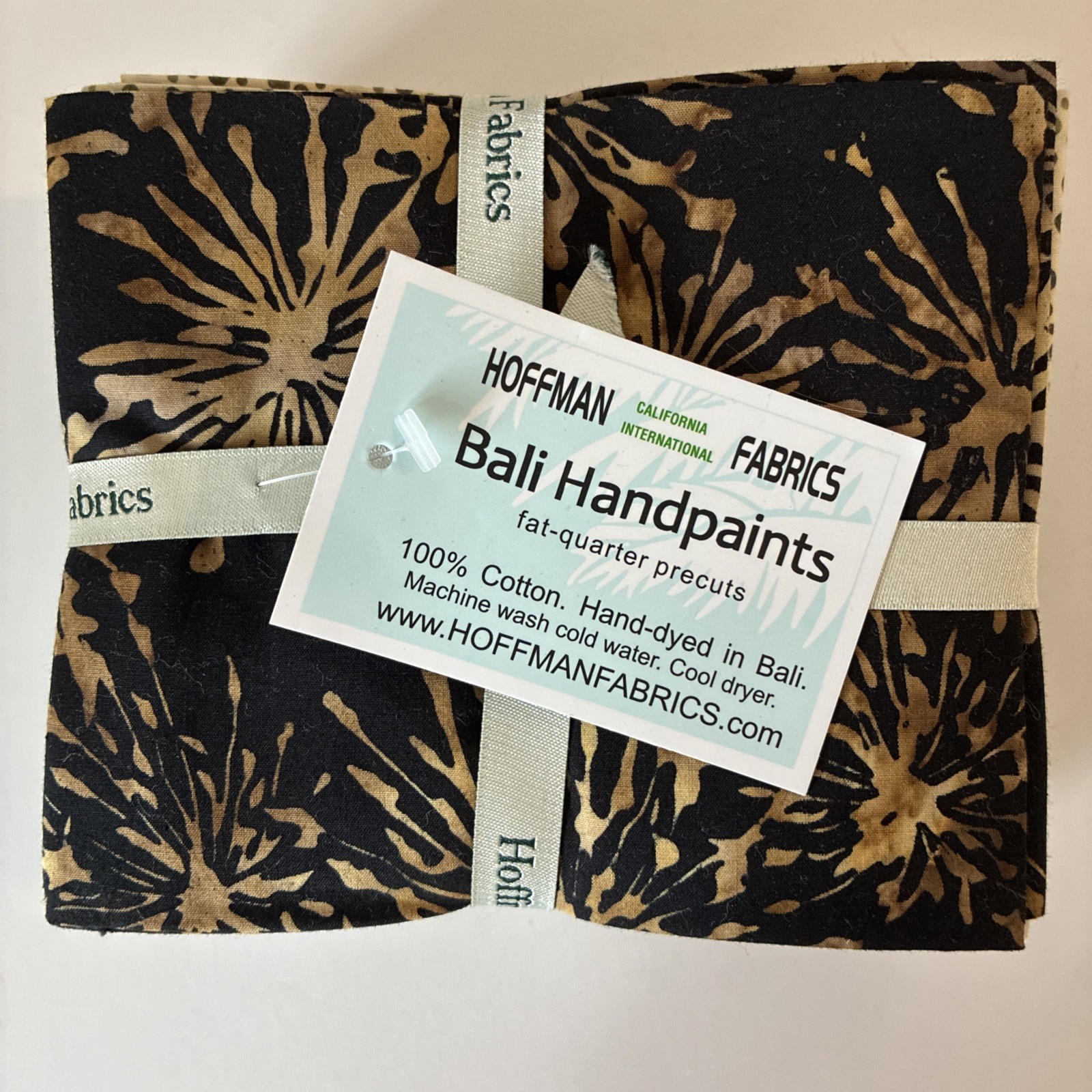 Bali Handpaints Batik FQ Bundle – 14 FQs – Hoffman Fabrics – Ice Tea