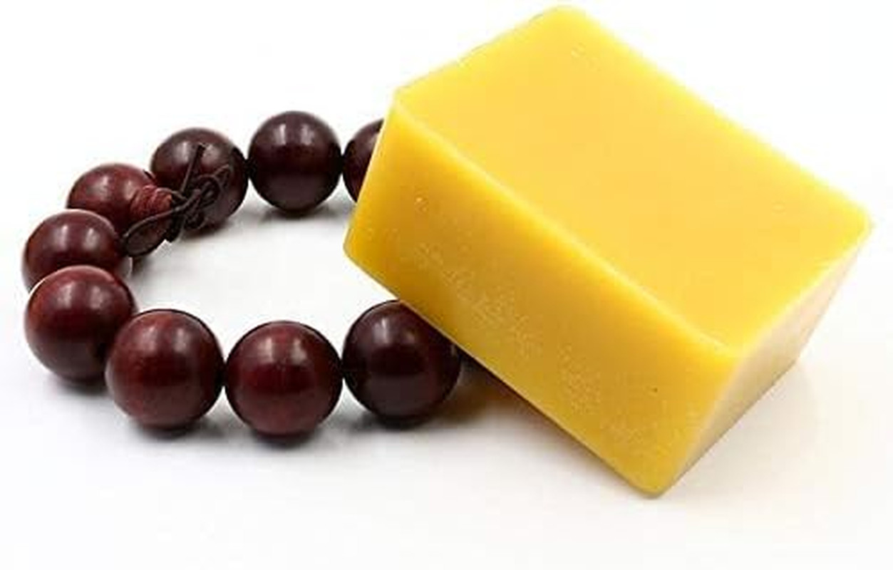 Pure Yellow Beeswax Blocks – 100% Natural Beeswax Bars, Triple Filtered – Premiu