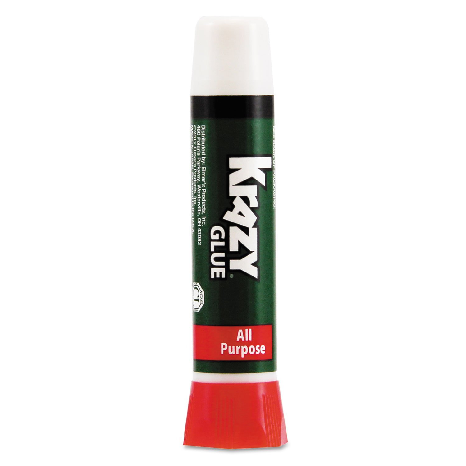 Krazy Glue KG58548R Instant Krazy Glue All Purpose Tube 0.07-Ounce, Multicolor