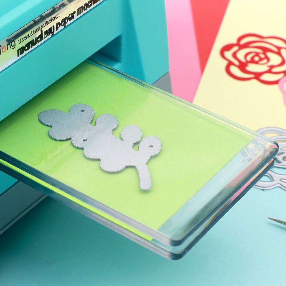 1 Pair Mini Clear Polycarbonate Plastic Cutting Pads for Die Cutting Machine