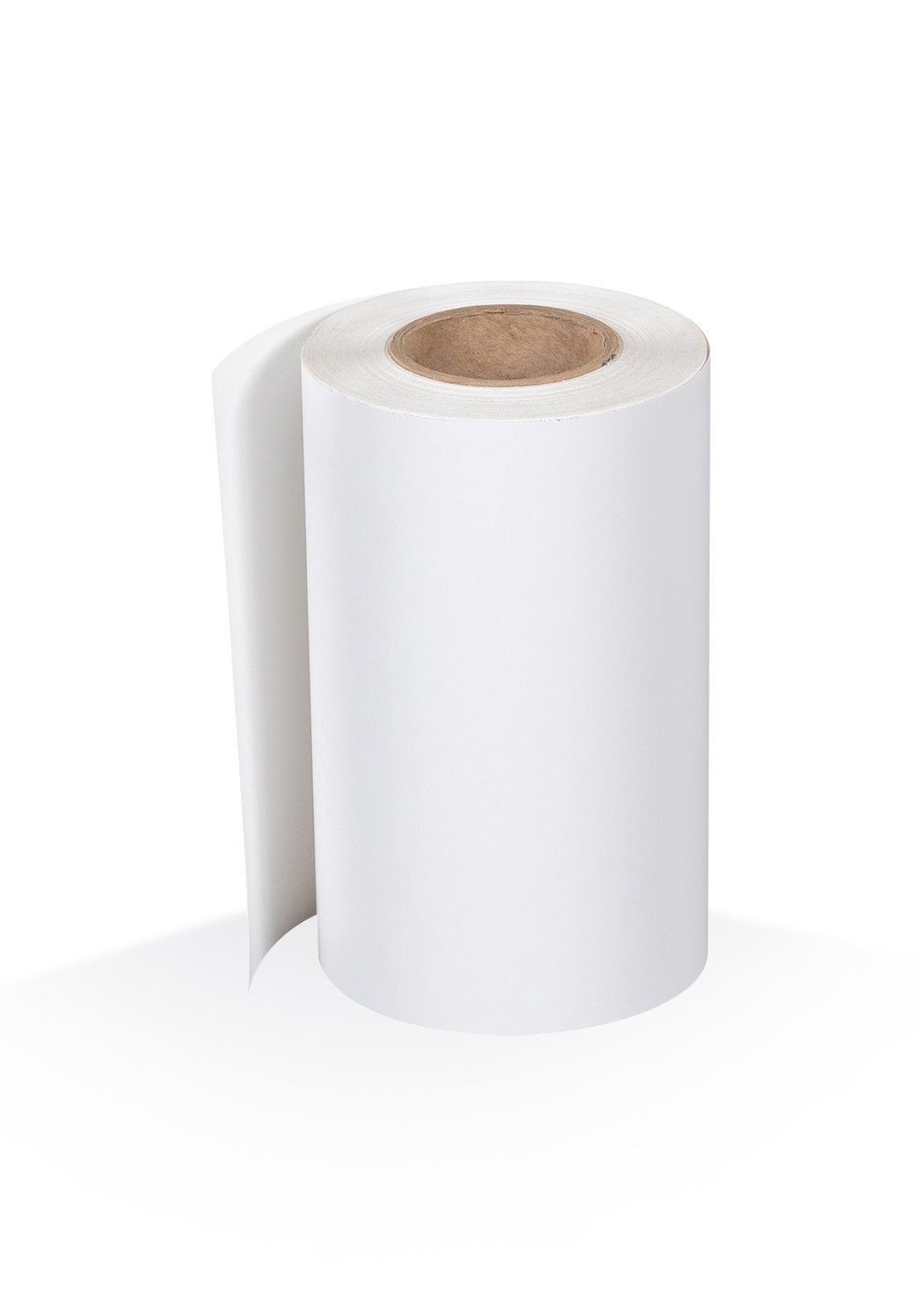 3.4mil Matte White HIGH-TACK Permanent Print Vinyl PSA Solvent Latex Roll 5-Year