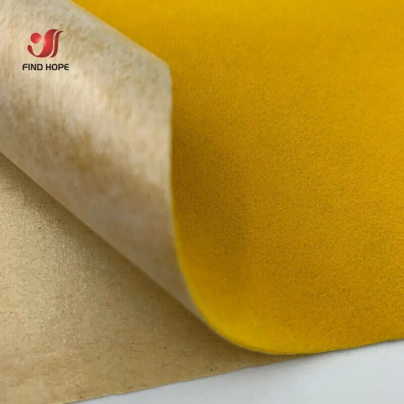 Self Adhesive Faux Suede Fabric Wrap Film Sticker Stretch Diy Car Interior Craft