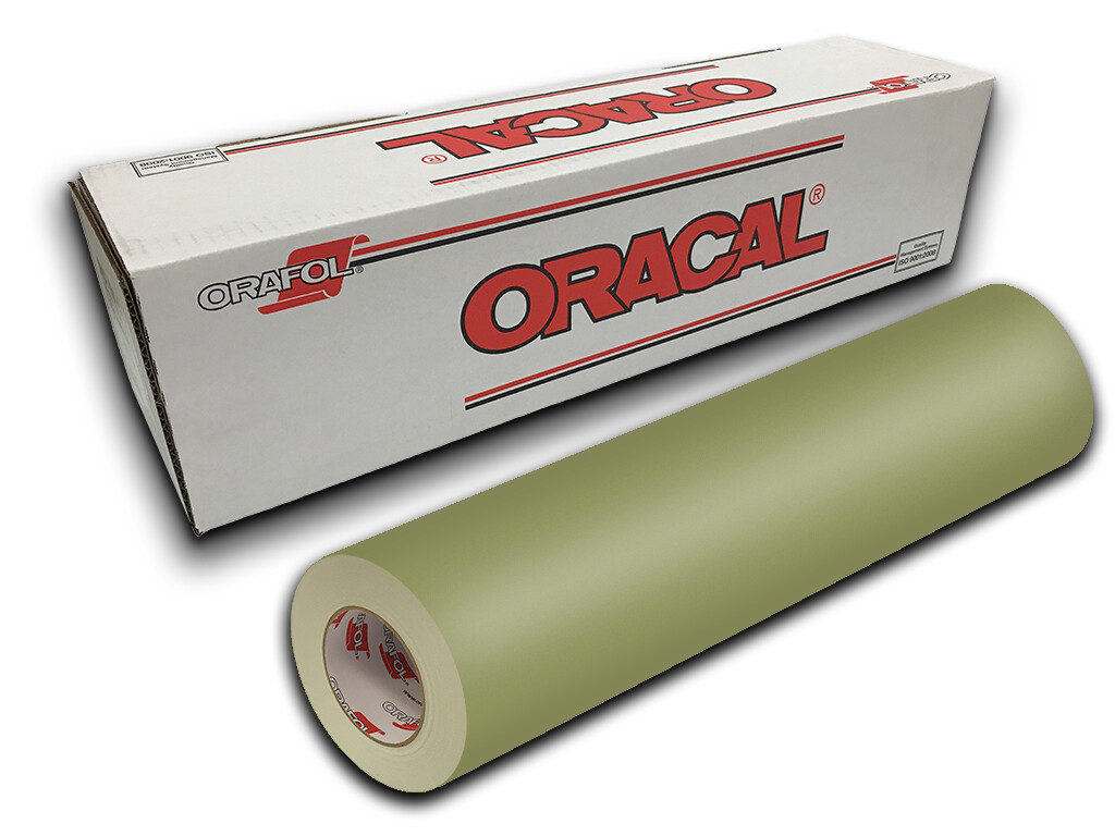 12″ X 10yd – Olive Matte Oracal 631 Exhibition Cal Vinyl Roll