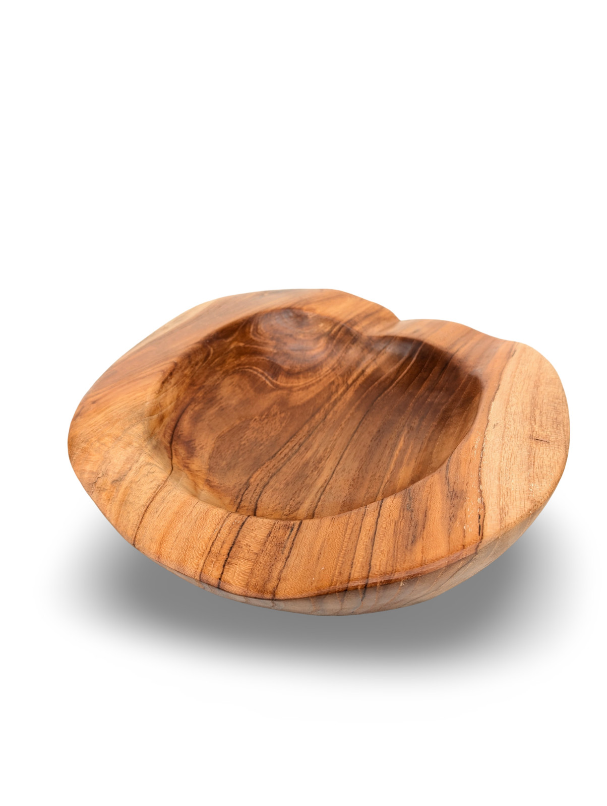 ORGANIC WOOD BOWL, ORGANIC WOOD BOWL, Natural Shape Bowl, Wood Centerpiece Bowl