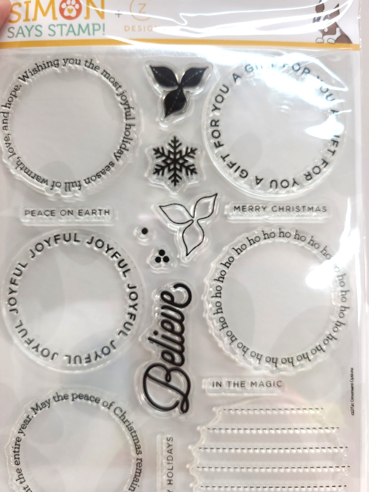 Simon Says Stamp + Z Design Ornament Options cz272c Scrapbooking Supplies