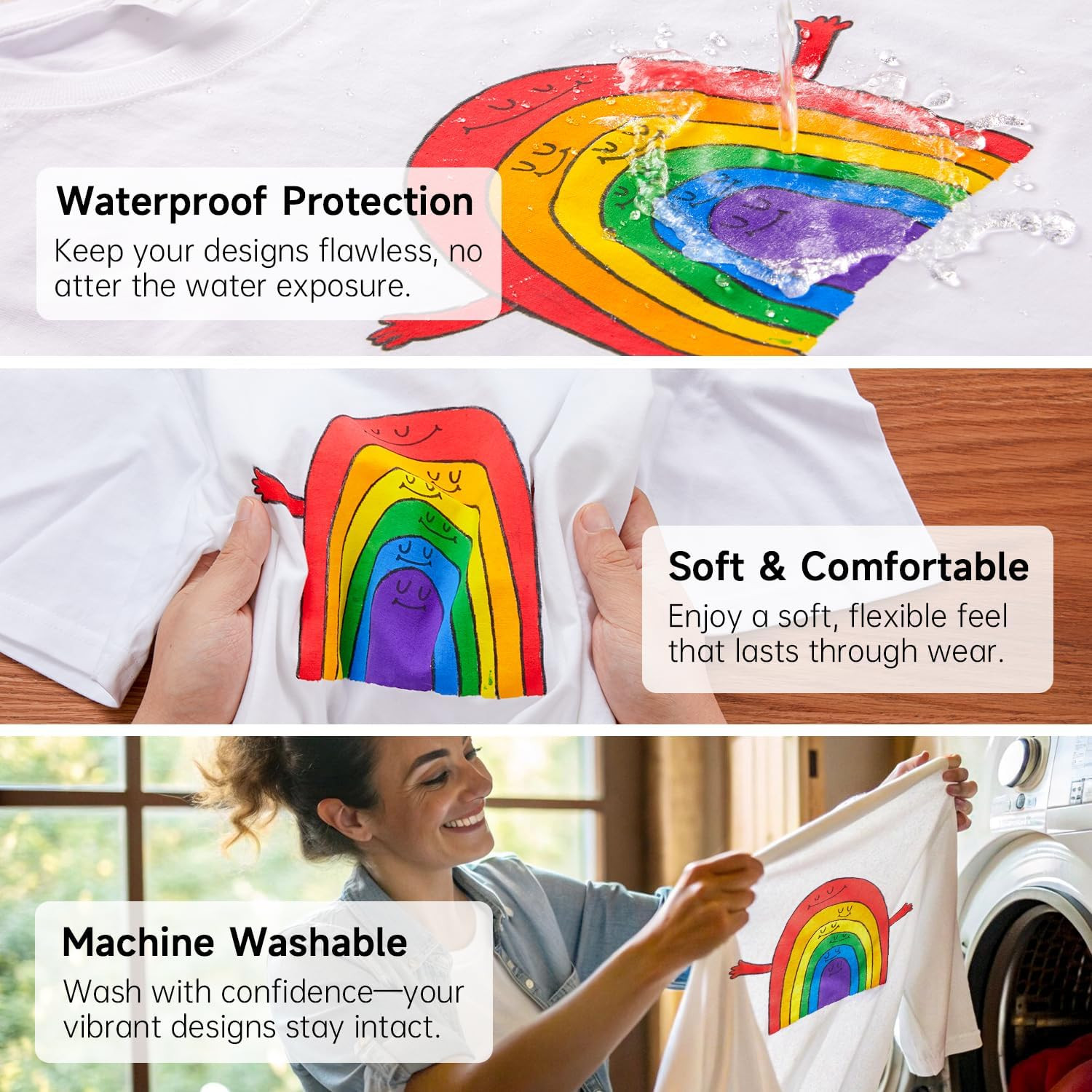 Fabric Paint Set 15 Colors Textile Paint Permanent Clothes T-Shirt Canvas Shoe