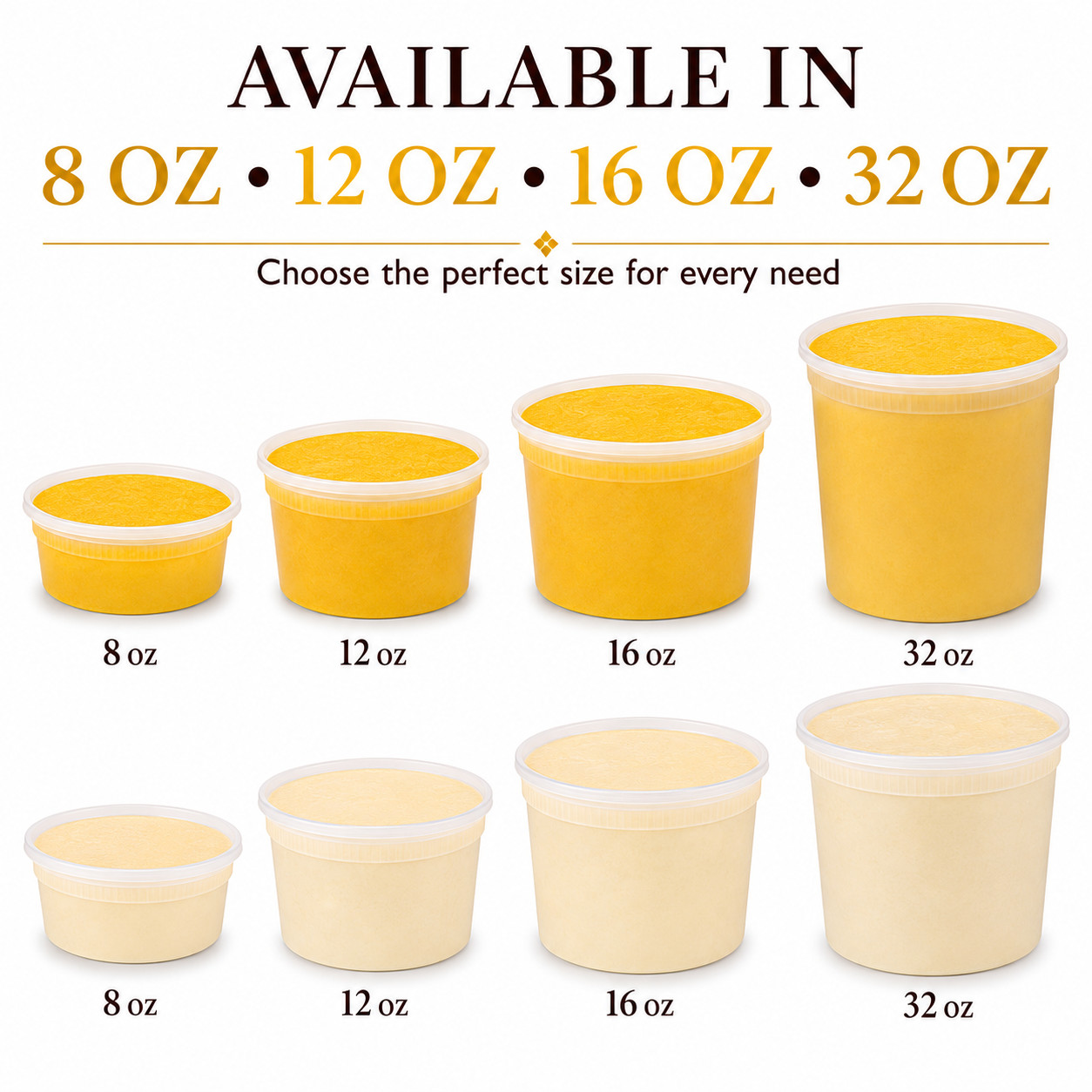 Raw African Shea Butter 8 oz. 100% Pure Ivory Organic Natural 6 PACK WHOLESALE