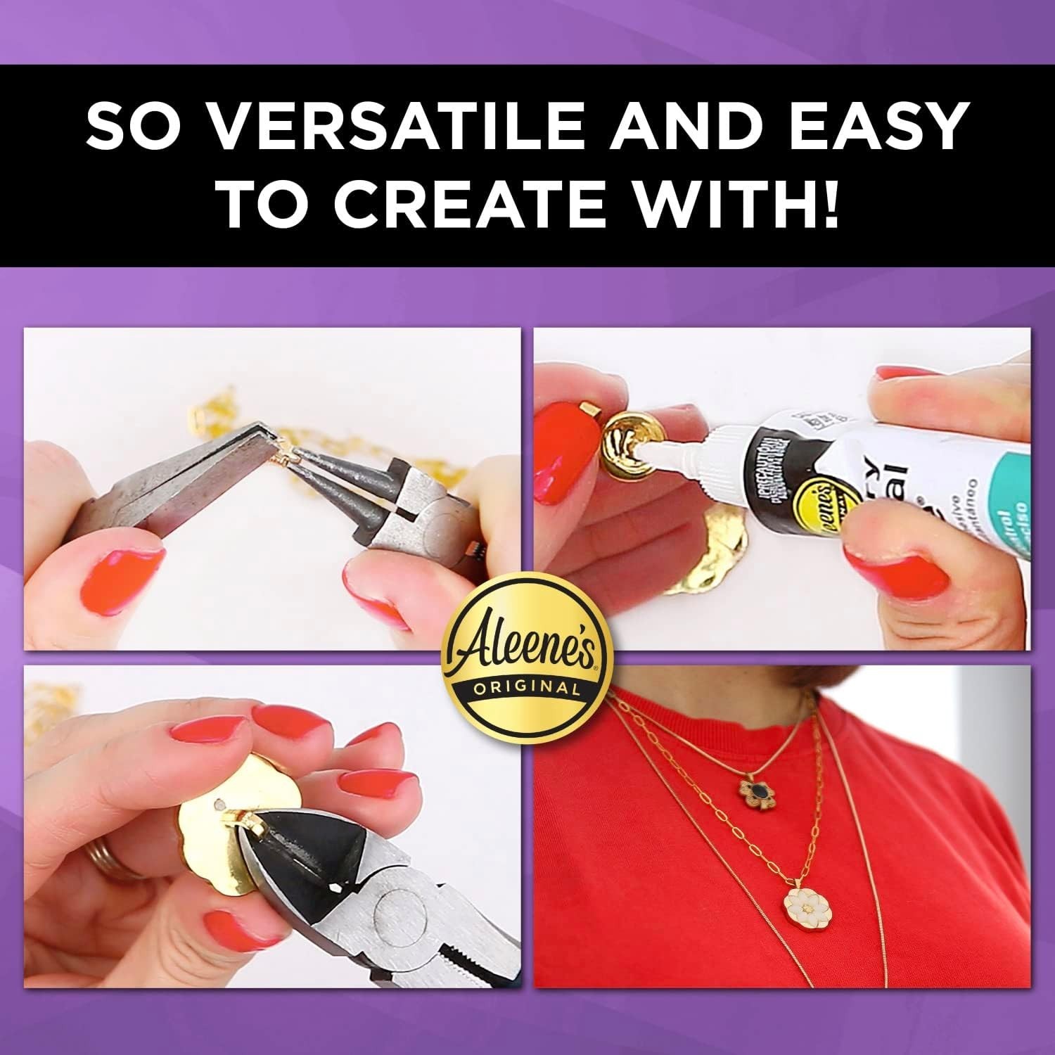 Jewelry Metal Glue Instant Adhesive Permanent Bond Waterproof Dries Clear 0.7oz